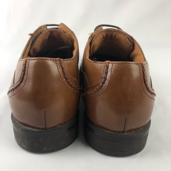 Stacy Adam’s Brogue Wig Tip Cap Toe Men’s 8.5 Leather Shoe 25245 - Picture 6 of 8